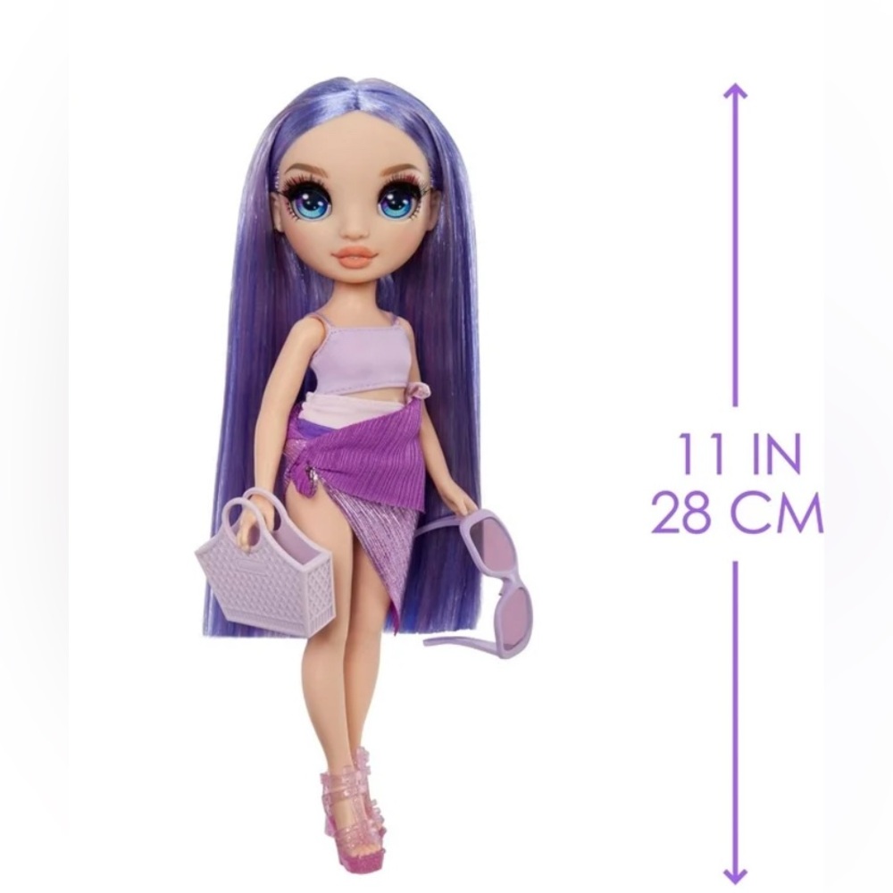 Rainbow High Swim & Style Violet, Purple 11" Fashion Doll